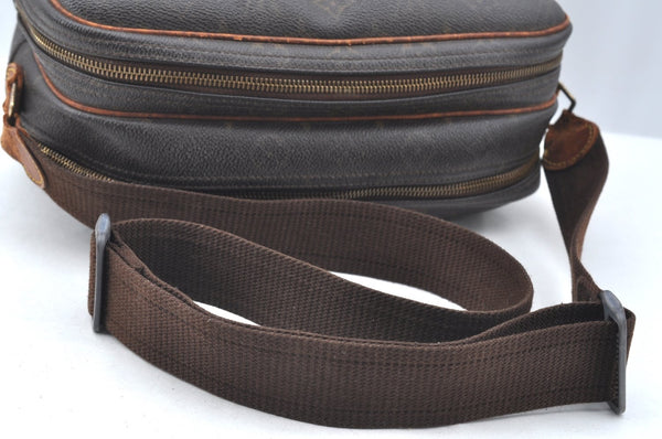 Authentic Louis Vuitton Monogram Reporter PM Shoulder Cross Bag M45254 LV K4197