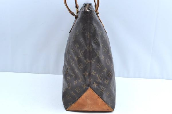 Authentic Louis Vuitton Monogram Cabas Mezzo Shoulder Tote Bag M51151 LV K4198