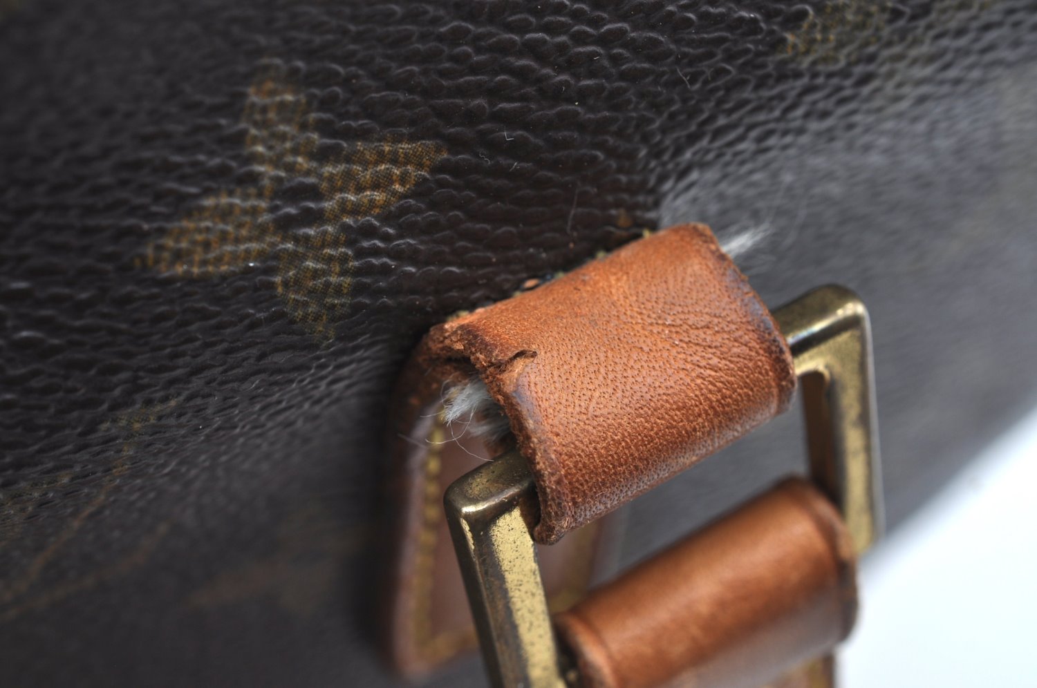 Authentic Louis Vuitton Monogram Cabas Mezzo Shoulder Tote Bag M51151 LV K4198