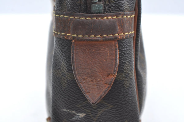 Authentic Louis Vuitton Monogram Compiegne 28 Clutch Hand Bag M51845 Junk K4199