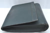 Auth Louis Vuitton Taiga Volga Document case Clutch Bag Green M30204 LV K4203