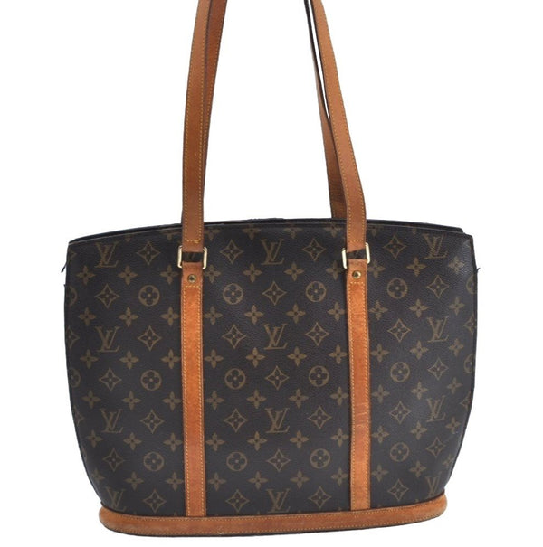 Authentic Louis Vuitton Monogram Babylone Shoulder Tote Bag M51102 LV K4206