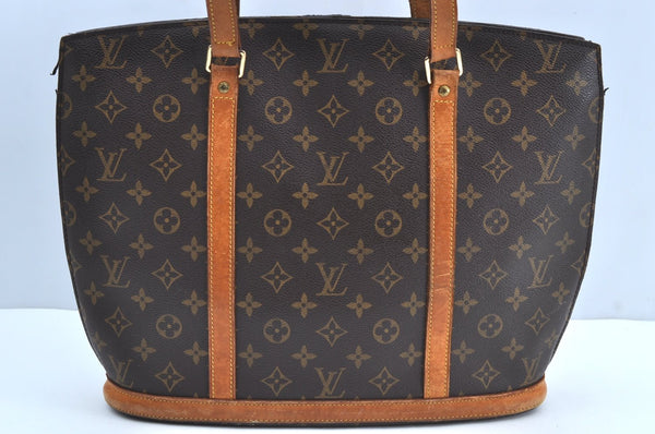 Authentic Louis Vuitton Monogram Babylone Shoulder Tote Bag M51102 LV K4206