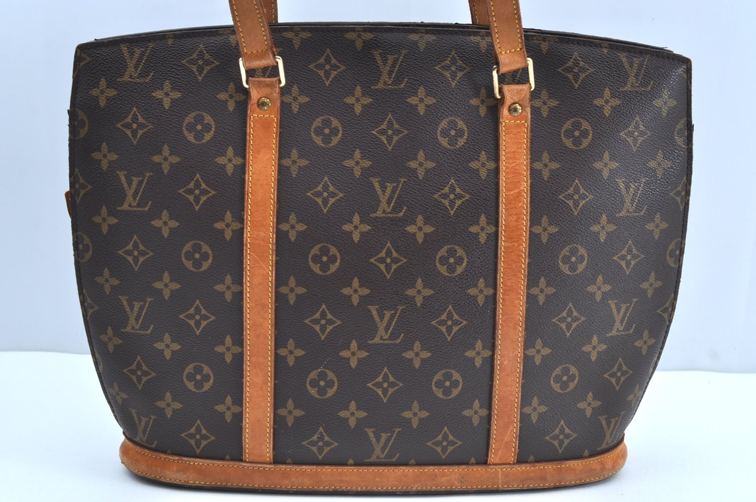 Authentic Louis Vuitton Monogram Babylone Shoulder Tote Bag M51102 LV K4206