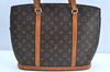 Authentic Louis Vuitton Monogram Babylone Shoulder Tote Bag M51102 LV K4206