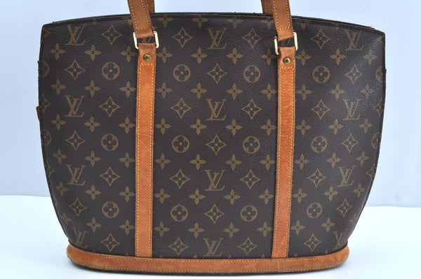 Authentic Louis Vuitton Monogram Babylone Shoulder Tote Bag M51102 LV K4206