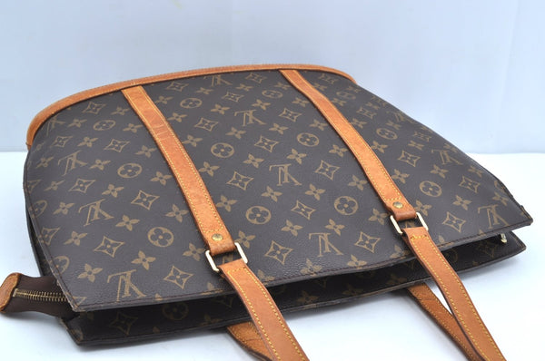 Authentic Louis Vuitton Monogram Babylone Shoulder Tote Bag M51102 LV K4206