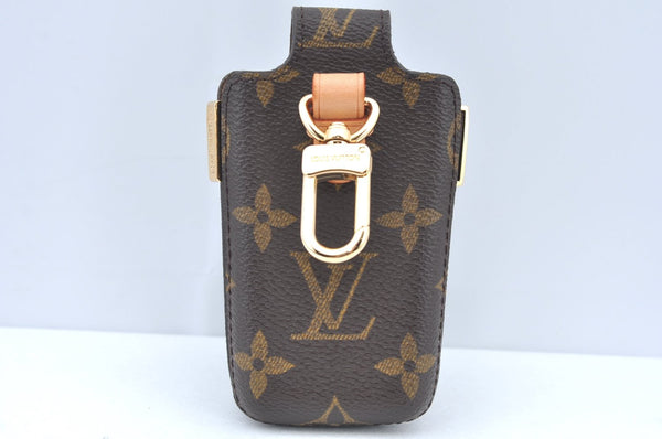 Authentic Louis Vuitton Monogram Etui TelePhone International PM M63064 LV K4215