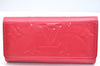 Authentic Louis Vuitton Vernis Multicles 4 Four Hooks Key Case M91252 Pink K4224