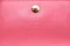 Authentic Louis Vuitton Vernis Multicles 4 Four Hooks Key Case M91252 Pink K4224