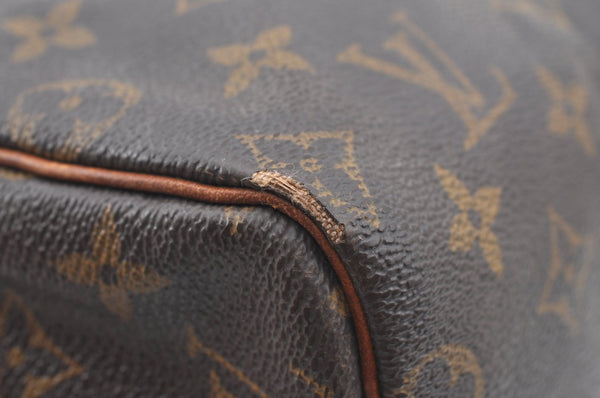 Authentic Louis Vuitton Monogram Speedy 25 Boston Hand Bag LV Old Model K4228