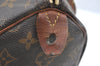 Authentic Louis Vuitton Monogram Speedy 25 Boston Hand Bag LV Old Model K4228
