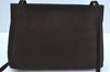 Authentic Salvatore Ferragamo Vara Shoulder Cross Bag Suede Leather Brown K4229