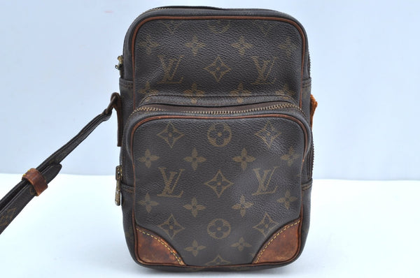 Authentic Louis Vuitton Monogram Amazone Shoulder Cross Bag M45236 Junk K4233