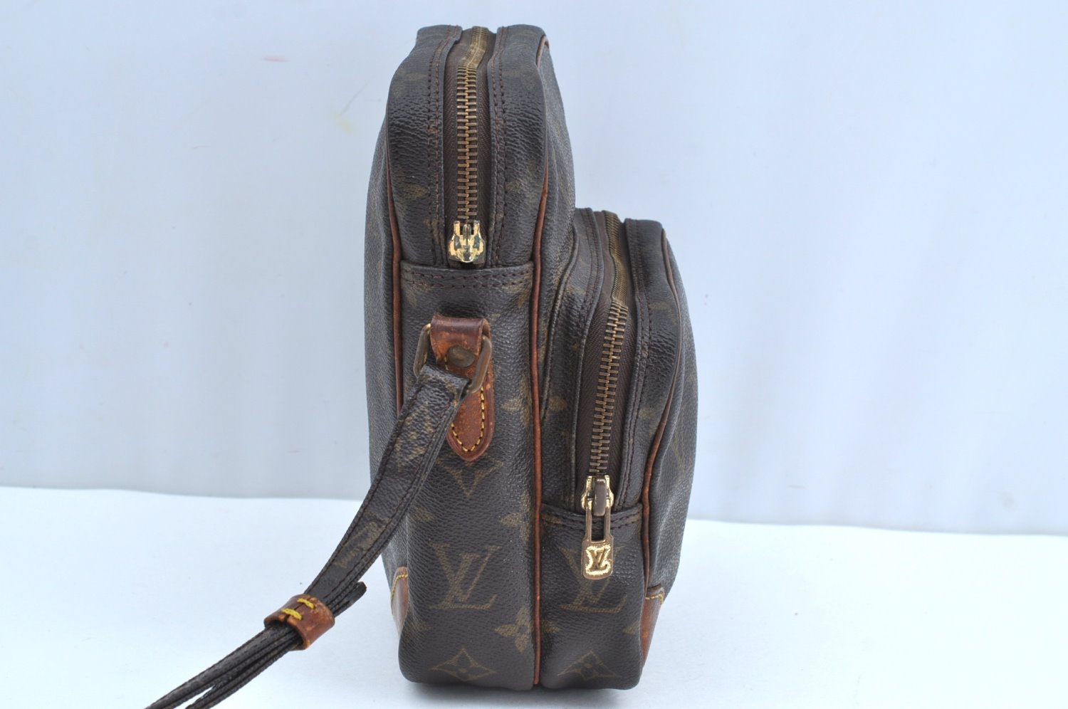 Authentic Louis Vuitton Monogram Amazone Shoulder Cross Bag M45236 Junk K4233