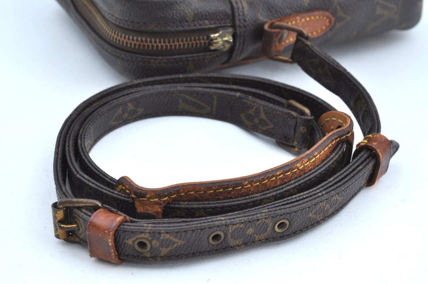 Authentic Louis Vuitton Monogram Amazone Shoulder Cross Bag M45236 Junk K4233