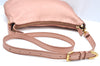 Authentic FENDI Selleria Shoulder Cross Body Bag Purse Leather Pink K4236