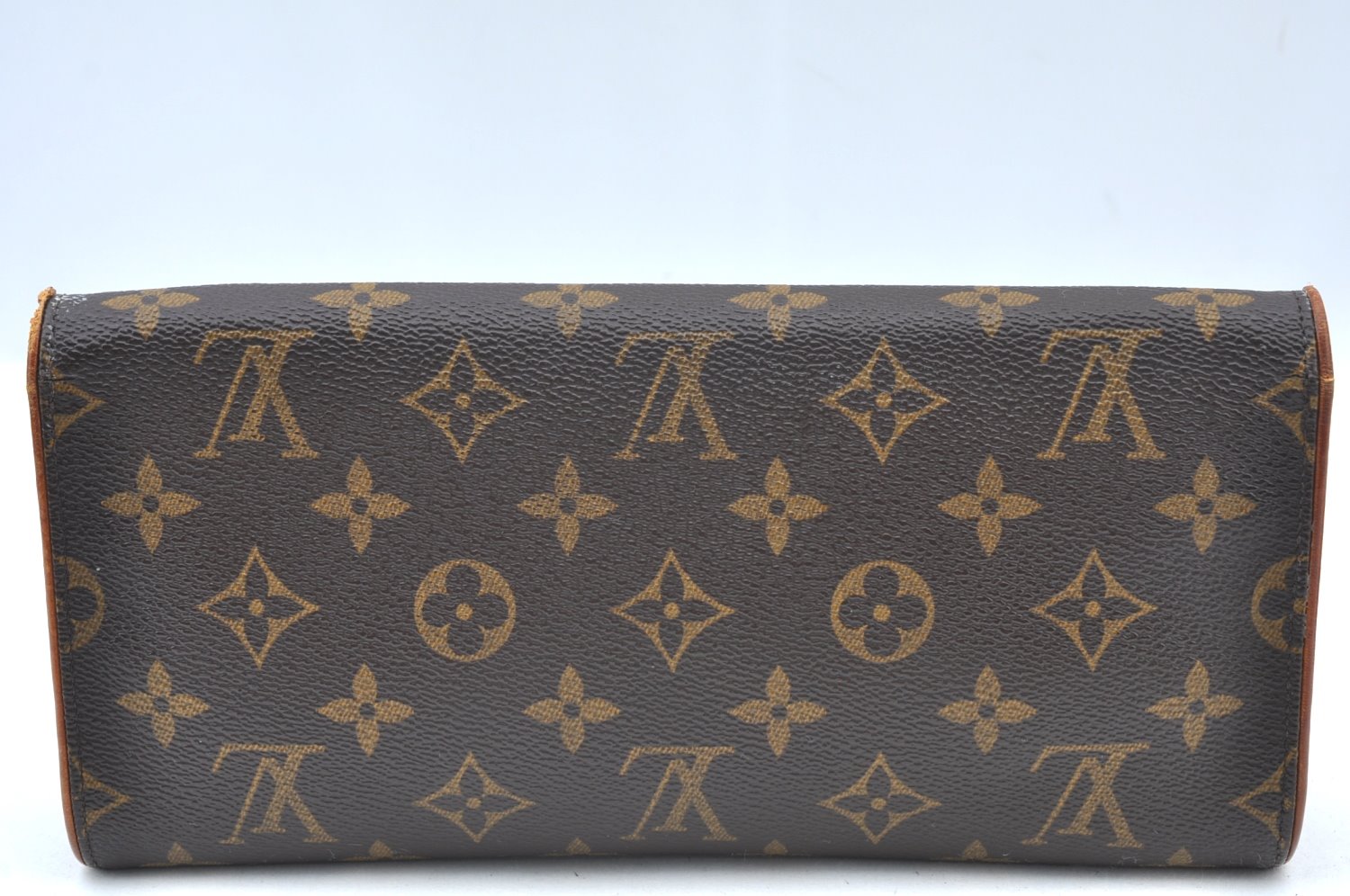 Auth Louis Vuitton Monogram Pochette Twin GM Shoulder Bag M51852 LV Junk K4238