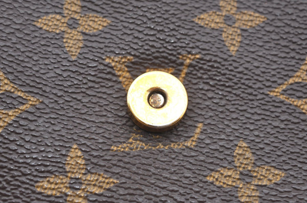 Auth Louis Vuitton Monogram Pochette Twin GM Shoulder Bag M51852 LV Junk K4238