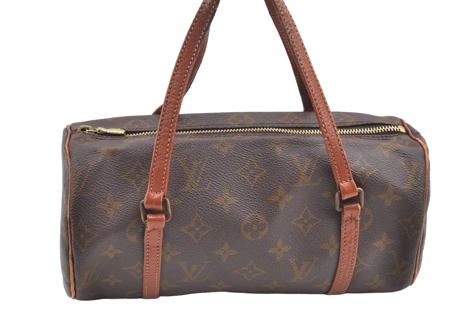 Authentic Louis Vuitton Monogram Papillon 26 Hand Bag Old Model LV K4242