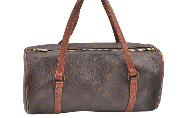 Authentic Louis Vuitton Monogram Papillon 26 Hand Bag Old Model LV K4242
