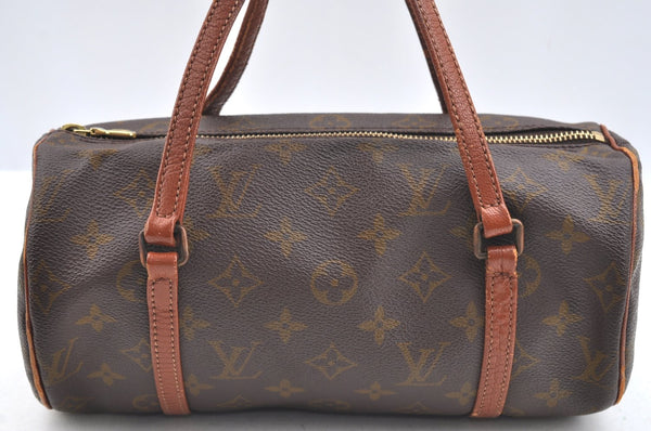 Authentic Louis Vuitton Monogram Papillon 26 Hand Bag Old Model LV K4242