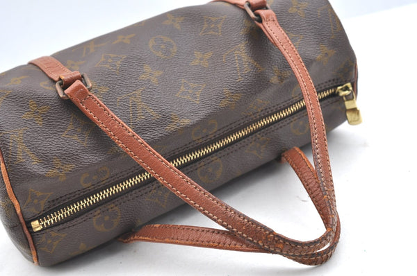 Authentic Louis Vuitton Monogram Papillon 26 Hand Bag Old Model LV K4242