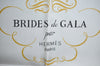 Authentic HERMES Carre 90 Scarf "BRIDES de GALA par" Silk Navy K4246