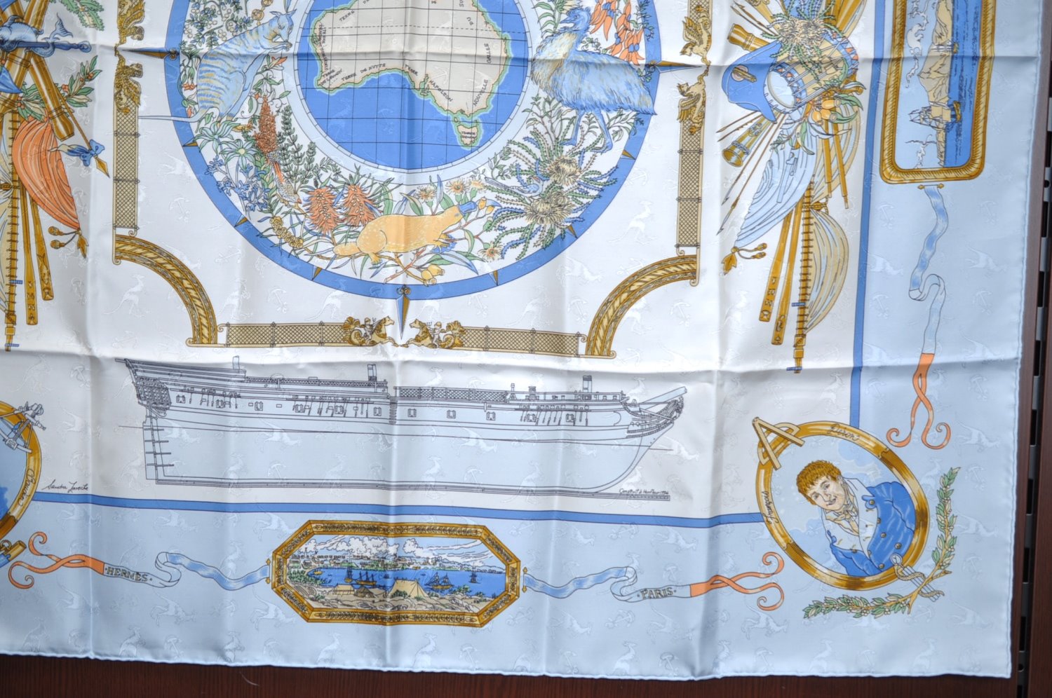 Authentic HERMES Carre 90 Scarf 