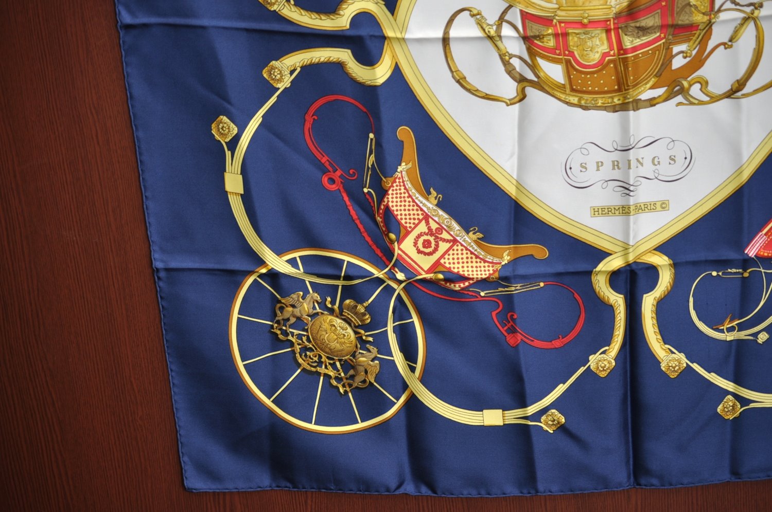 Authentic HERMES Carre 90 Scarf 