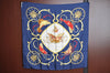 Authentic HERMES Carre 90 Scarf "SPRINGS" Silk Navy K4253