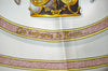 Authentic HERMES Carre 90 Scarf "Qu' importe le flacon" Silk White K4260