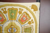 Authentic HERMES Carre 90 Scarf "Poste et Cavalerie" Silk Light Beige K4264