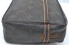 Authentic Louis Vuitton Monogram Compiegne 23 Clutch Hand Bag M51847 Junk K4266
