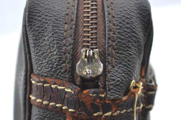 Authentic Louis Vuitton Monogram Compiegne 23 Clutch Hand Bag M51847 Junk K4266