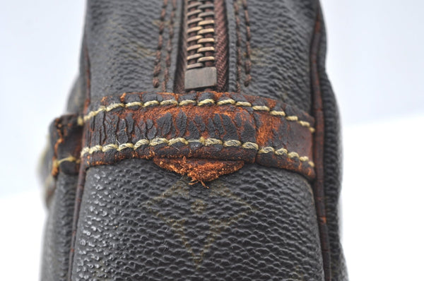 Authentic Louis Vuitton Monogram Compiegne 23 Clutch Hand Bag M51847 Junk K4266