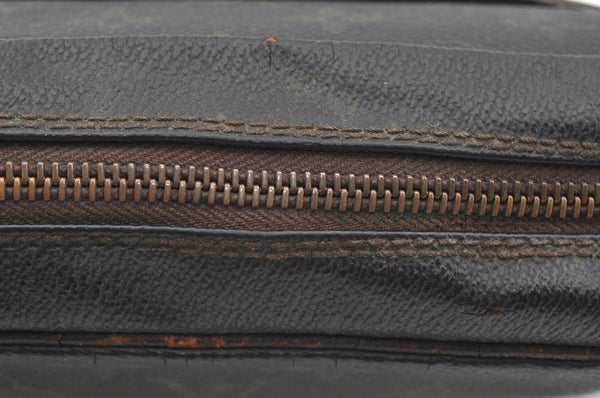 Authentic Louis Vuitton Monogram Compiegne 23 Clutch Hand Bag M51847 Junk K4266