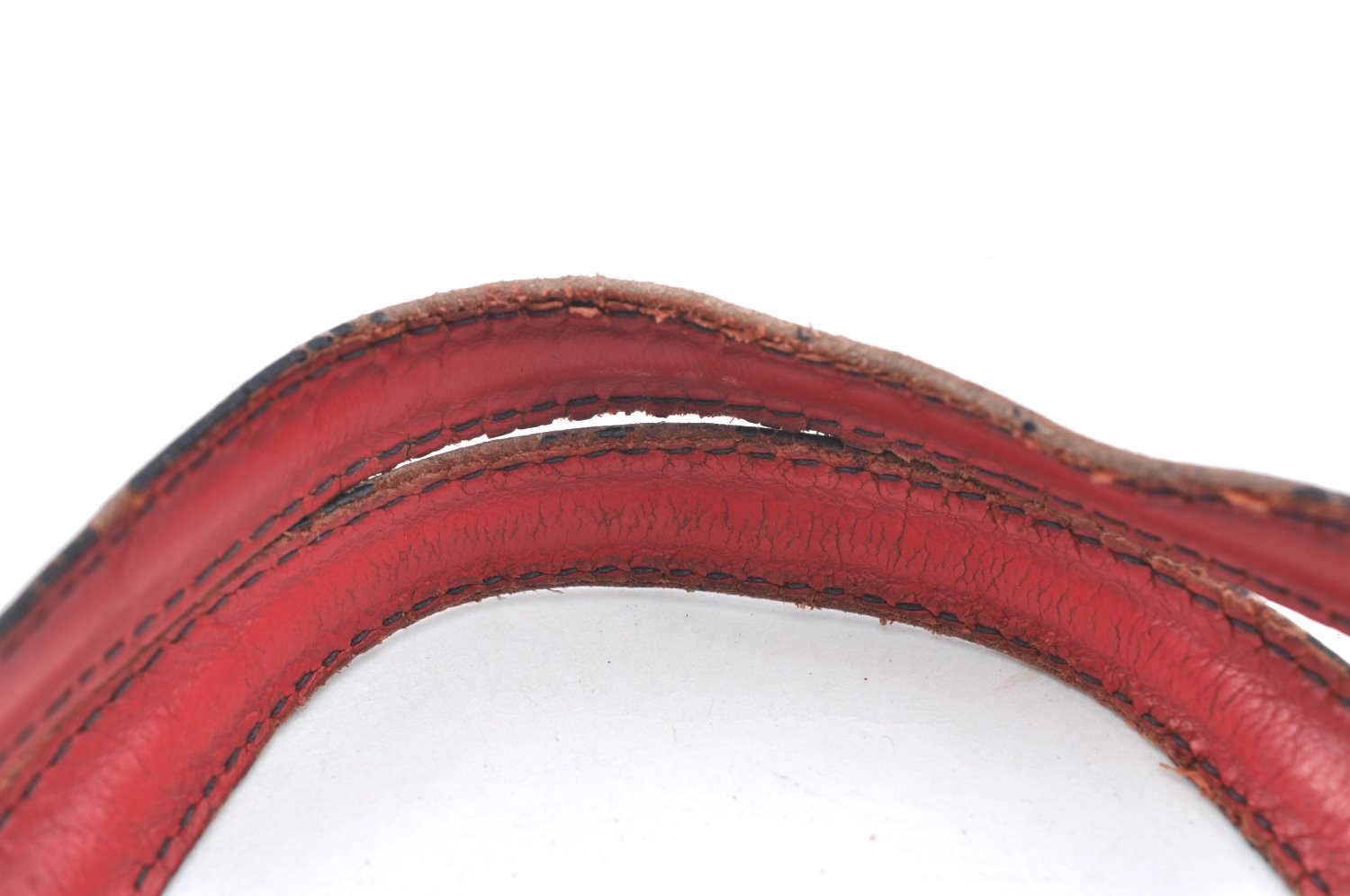 Auth Louis Vuitton Epi Varenne Hand Bag Bi-color Black x Red M52387 LV K4268