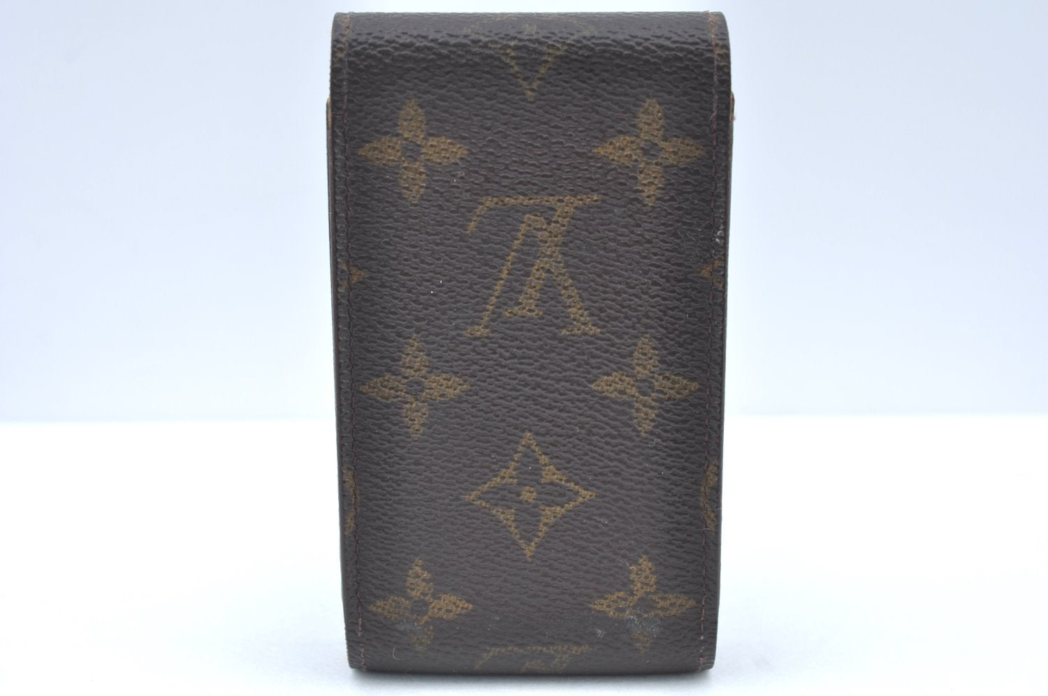 Authentic Louis Vuitton Monogram Etui Cigarette Case M63024 LV K4271