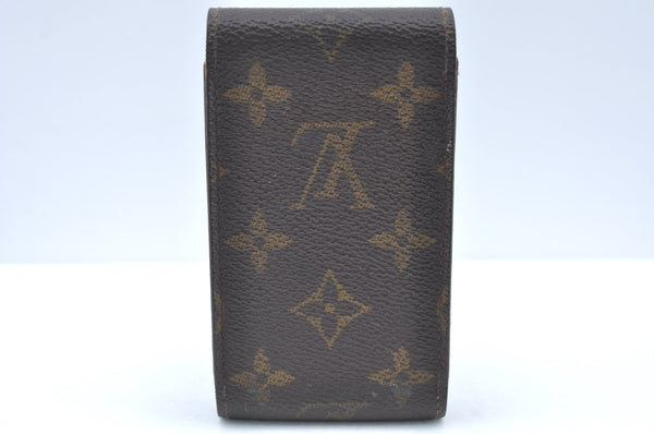 Authentic Louis Vuitton Monogram Etui Cigarette Case M63024 LV K4271