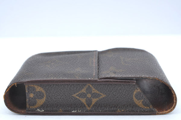 Authentic Louis Vuitton Monogram Etui Cigarette Case M63024 LV K4271