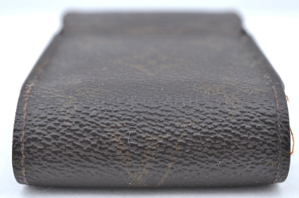 Authentic Louis Vuitton Monogram Etui Cigarette Case M63024 LV K4271