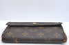 Authentic Louis Vuitton Monogram Porte Tresor Etui Papier Wallet M61202 LV K4275