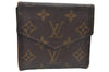 Authentic Louis Vuitton Monogram Porte Monnaie Billets Wallet M61660 Junk K4276