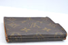 Authentic Louis Vuitton Monogram Porte Monnaie Billets Wallet M61660 Junk K4276