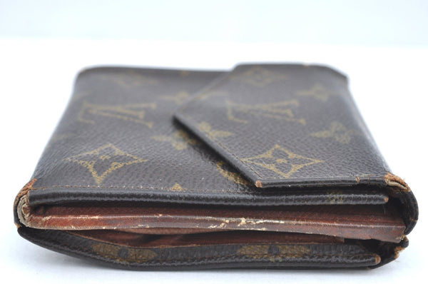 Authentic Louis Vuitton Monogram Porte Monnaie Billets Wallet M61660 LV K4280