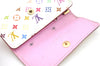 Louis Vuitton Monogram Multicolor Multicles 4 Key Case M93731 White Pink K4285