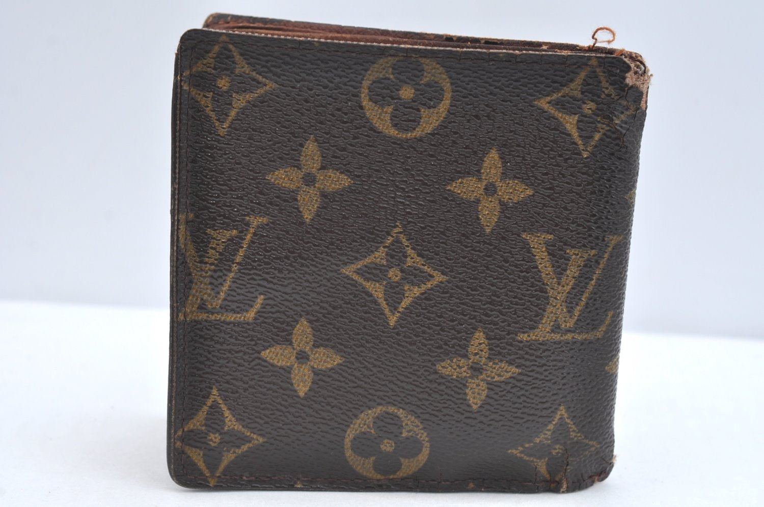 Authentic Louis Vuitton Monogram Portefeuille Marco Purse Wallet M61675 LV K4286