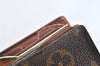 Auth Louis Vuitton Monogram Porte Monnaie Billets Viennois M61663 Wallet K4287