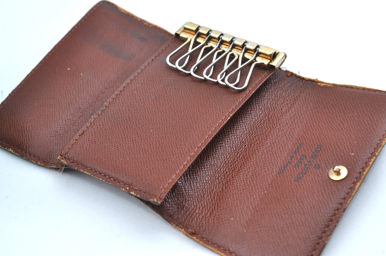 Authentic Louis Vuitton Monogram Multicles 6 Six Hooks Key Case M62630 LV K4292